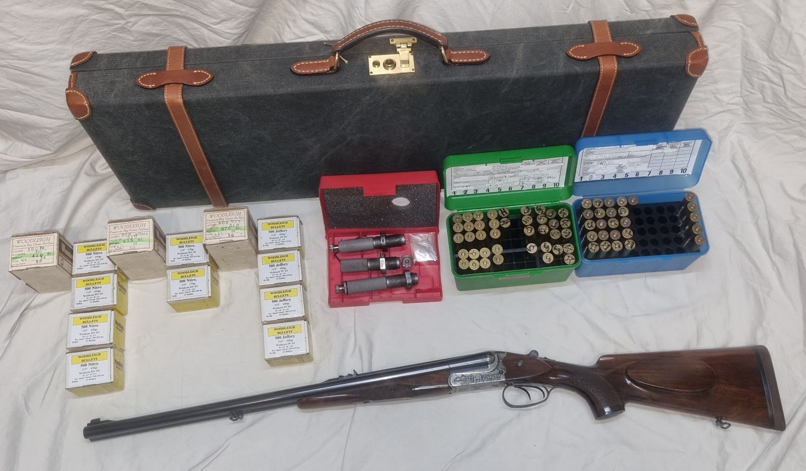Merkel 140AE double rifle in .500 Nitro Express